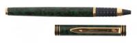 Marbled Green Chinese Lacquer Rollerball Pen