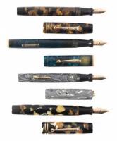 Lot of Four Le Boeuf Medium-Size Fountain Pens