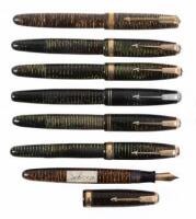 Lot of Seven Vacumatic Fountain Pens