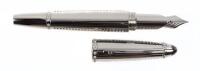 Airbus A380 18K White Gold Skeleton Fountain Pen