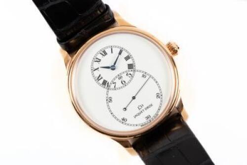 Grande Seconde (Large Second) 18K Rose Gold Limited Edition Automatic Wristwatch