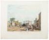 Coloured Views on the Liverpool and Manchester Railway, 
with plates of the coaches, machines, &c. from drawings made on the spot by Mr. T.T. Bury. With descriptive particulars serving as a guide to travellers on the railway - 3