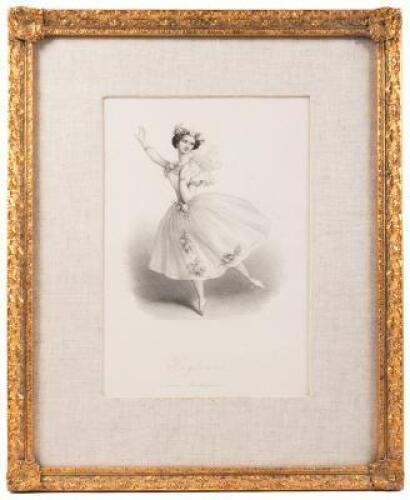 Taglioni dans "La Sylphide"