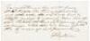 Two manuscript documents pertaining to a bet between Samuel Brannan and H.C. Downing on the outcome of the 1868 Presidential election, one of them signed by Brannan - 6