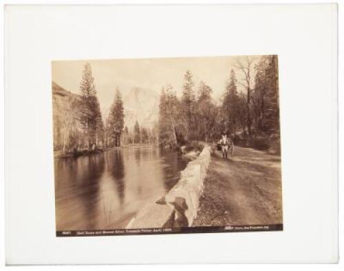 Half Dome and Merced River, Yosemite Valley, April 1895