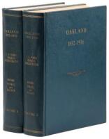 Oakland 1852-1938: Some phases of the Social, Political and Economic History of Oakland, California