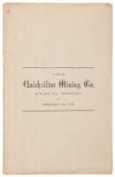 The Quicksilver Mining Company. Charter and By-Laws. Proceedings of the Annual Meeting of the Stockholders, held at Philadelphia, February 22, 1865. With Reports and Map.