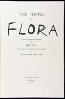 The Temple of Flora - an Artist's Proof signed by Jim Dine accompanying a poem by Frederic W. Reid