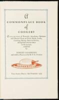 A Commonplace Book of Cookery