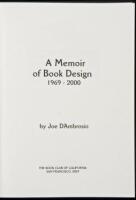 A Memoir of Book Design, 1969-2000