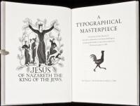 A Typographical Masterpiece: An account...of Eric Gill's collaboration with Robert Gibbings in producing the Golden Cockerel Press edition of 'The Four Gospels' in 1931