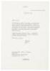 Dwight D. Eisenhower signed letter