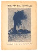 Historia Del Petr&oacute;leo. Obsequio De La "Anon Oil Company"