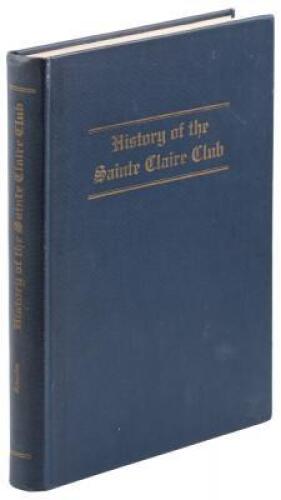 History of the Sainte Claire Club