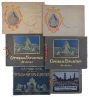 Six Illustrated Souvenir Books from the Louisiana Purchase Exposition