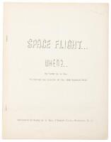 Space Flight... When? Featuring the Results Of The 1946 Beowulf Poll