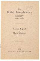 Ephemera of the British Interplanetary Society