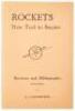 Rockets, New Trail To Empire / Reviews And Bibliography