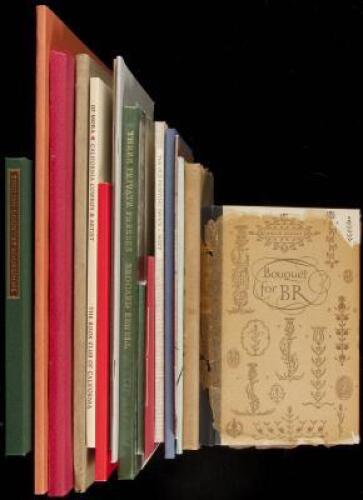 Group of finely printed books and books about fine printing