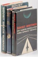 3 Russian books on Soviet Space Science Post-Sputnik