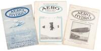 Three issues of Aero, and three of Aero and Hydro, its successor