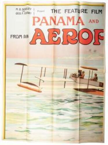 Panama and the Canal from an Aeroplane...in Six Parts - six sheet film poster