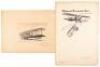 Four original pen-&-ink drawings, two signed by Frederick Blakeslee, one by Rudolph Belarski, one unsigned (but likely by Belarski) - 2