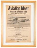 Aviation Meet at Ingleside Coursing Park, November 24th, 1912