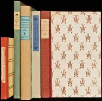 Five volumes printed at the Grabhorn Press