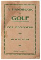 A Handbook on Golf for Beginners