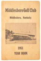 Middlesboro Golf Club: 1951 Year Book