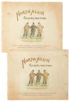 North Again, Golfing This Time - two copies