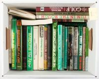 Twenty-four books on golf