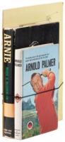 Two books and a program signed by Arnold Palmer