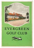 Evergreen Golf Club and Beverly Gardens: A Semi-public or Daily Fee Course for Real Golf and After-Play Comfort