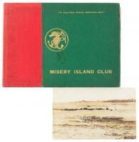 The Misery Island Club: Incorporated July 6, 1900 [with] real photo postcard from Misery Island