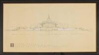 Architectural drawings for Baghdad Opera House