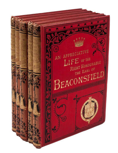 An Appreciative Life of the Right Hon. The Earl of Beaconsfield, A Statesman of Light and Leading, with Portraits of His Contemporaries