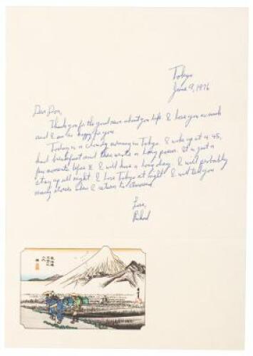 Handwritten letter from Richard Brautigan to Don Carpenter