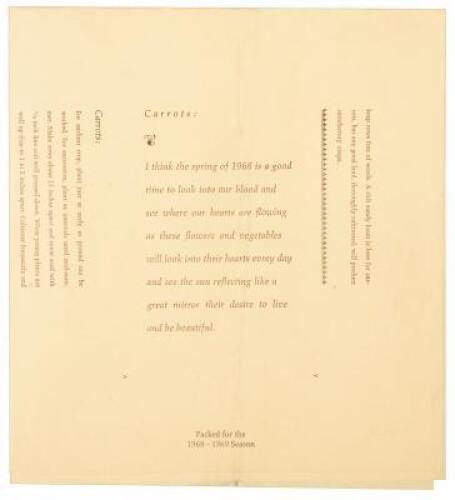 Please Plant This Book - proof sheet
