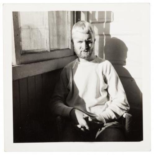 Original photograph of Richard Brautigan taken by his wife