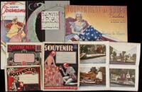 Eight souvenir items from the Tournament of Roses, Pasadena