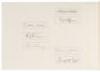 Lord John Signatures - 2