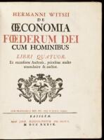 De &OElig;conomia D&oelig;derum Dei Cum Hominibus