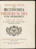 De Œconomia Dœderum Dei Cum Hominibus