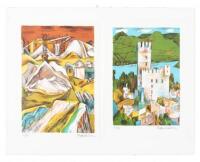 Two prints by Rigby Graham