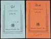 Death [and] God: A Comedy in One Act - 2 volumes