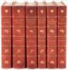 Set of six Sporting Novels by Surtees in eleven volumes finely bound