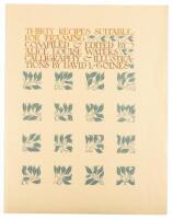 Thirty Recipes Suitable for Framing
