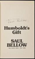 Humboldt's Gift - Advance Reading Copy, signed